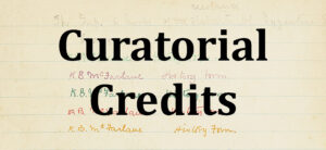 Link to 'Curatorial credits' page